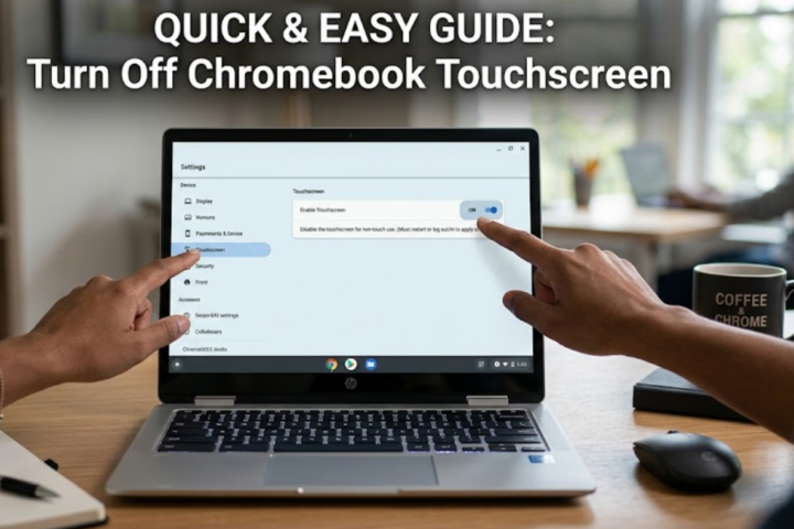 How to Turn Off Touchscreen on Chromebook