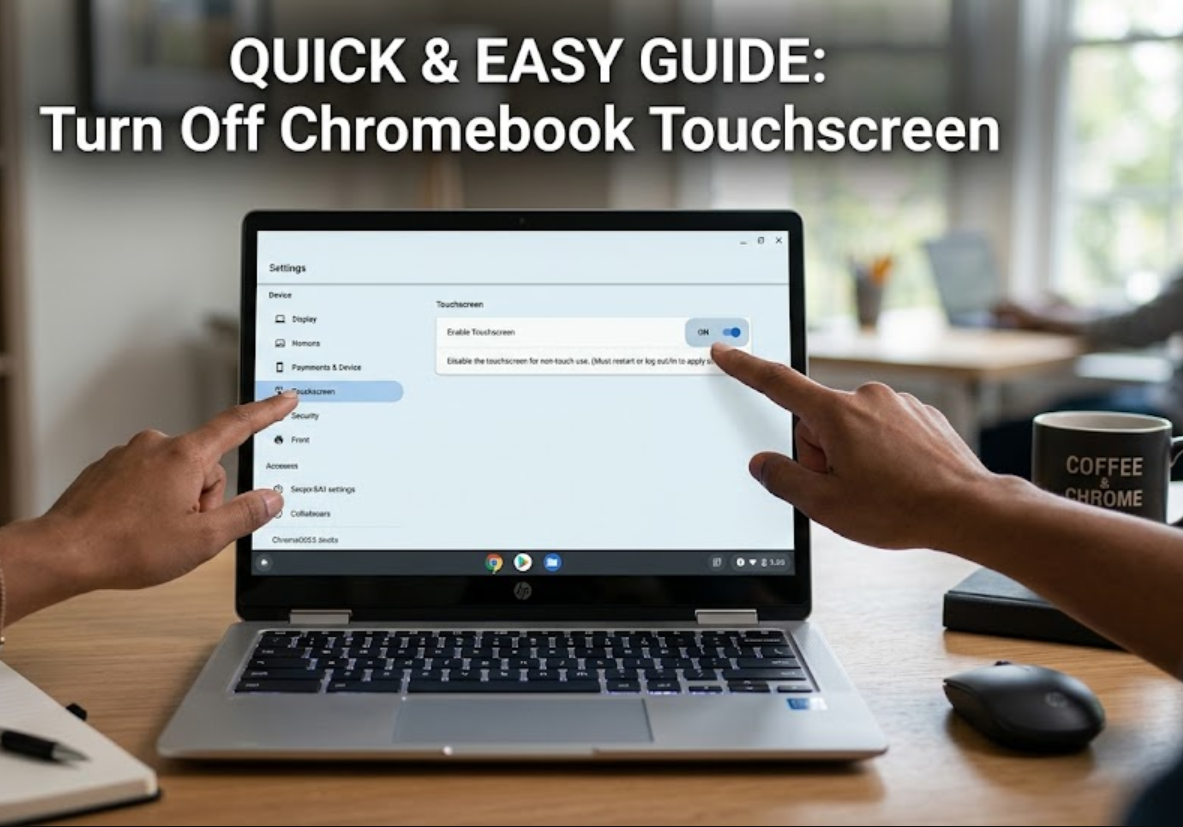 How to Turn Off Touchscreen on Chromebook
