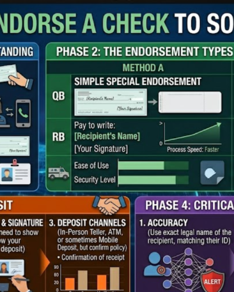 How to Endorse a Check to Someone Else