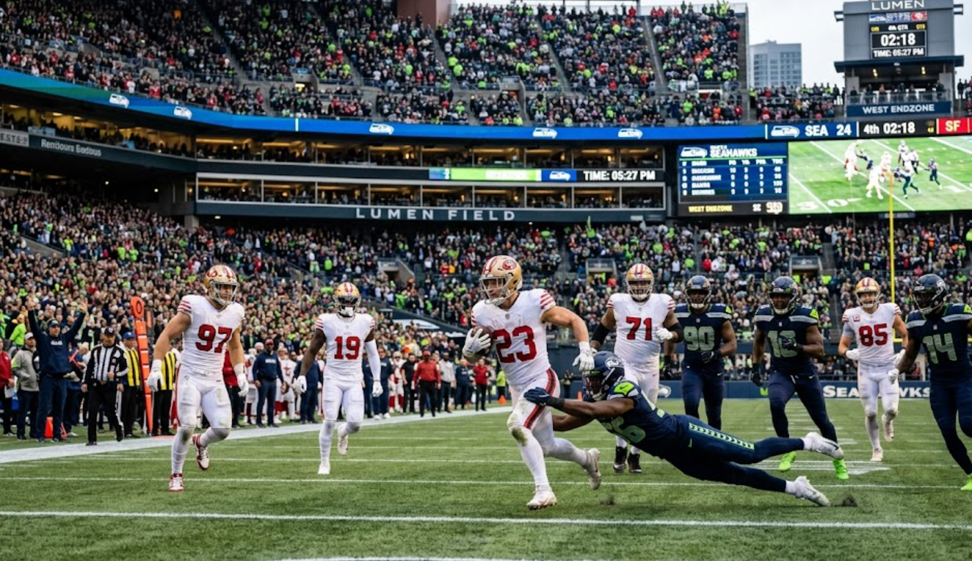 49ers vs Seahawks Match Player Stats